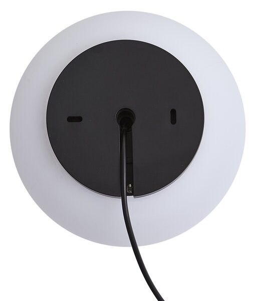 Модерна външна лампа 12V бяла 20 см вкл. LED IP65 - Voltaire Luno
