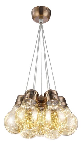 Klausen 142009 - LED Висящ полилей BULBS LED/30W/230V бронз