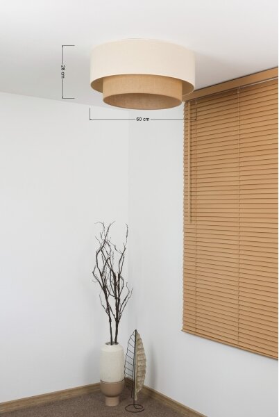 Brilagi - LED таванно осветително тяло BOHO STYLE 3xE27/15W/230V, диаметър 60 см