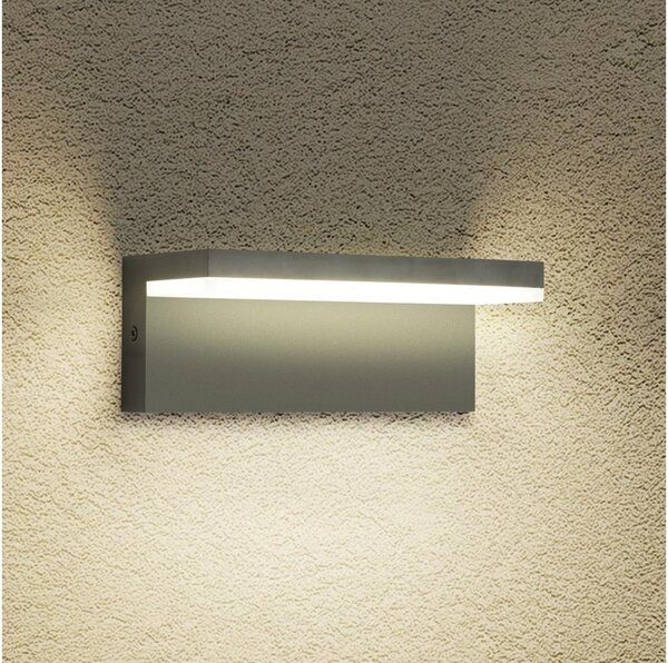 Brilagi - LED външно стенно осветително тяло TESSI LED/10W/230V антрацит IP54