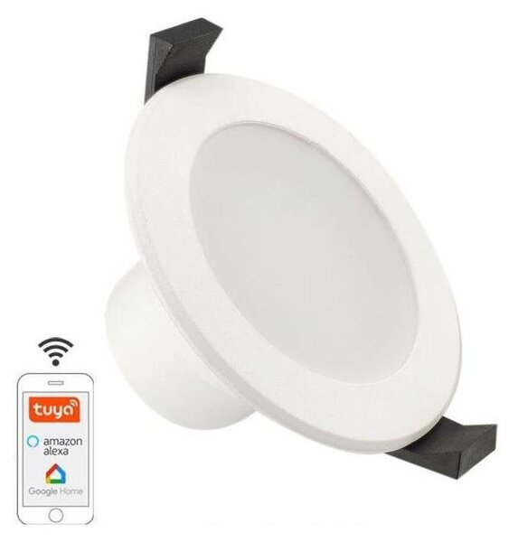 LED Димируема лампа за баня LED/7W/230V 3000K-6500K Wi-Fi Tuya IP44