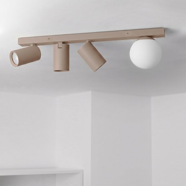 Brilagi - Точково осветително тяло SELE BALL 3xGU10/30W/230V + 1xG9/10W бежово