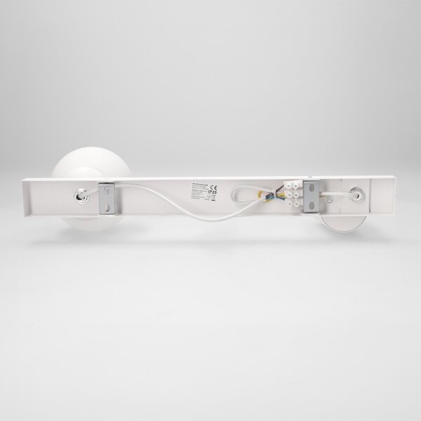 Brilagi - Точково осветително тяло SELE BALL 1xGU10/30W/230V + 1xG9/10W бяло