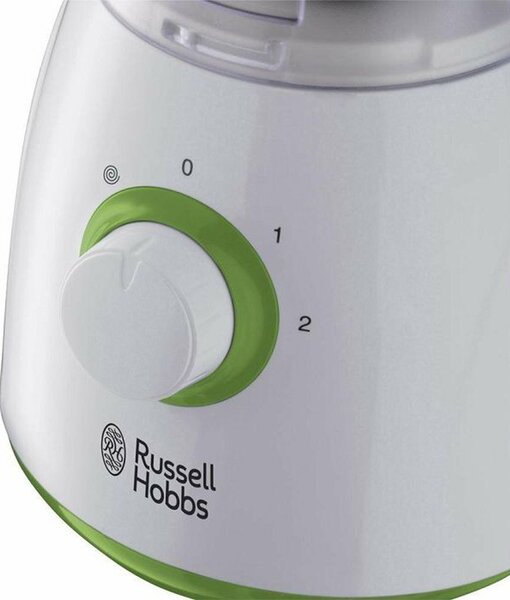 Блендер Russell Hobbs 22250-56, 600W, 1.5L, Функция Puls, 2 скорости, Неръждаема стомана, Бял