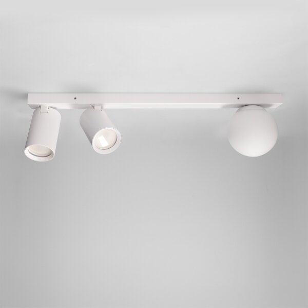 Brilagi - Точково осветително тяло SELE BALL 2xGU10/30W/230V + 1xG9/10W бяло