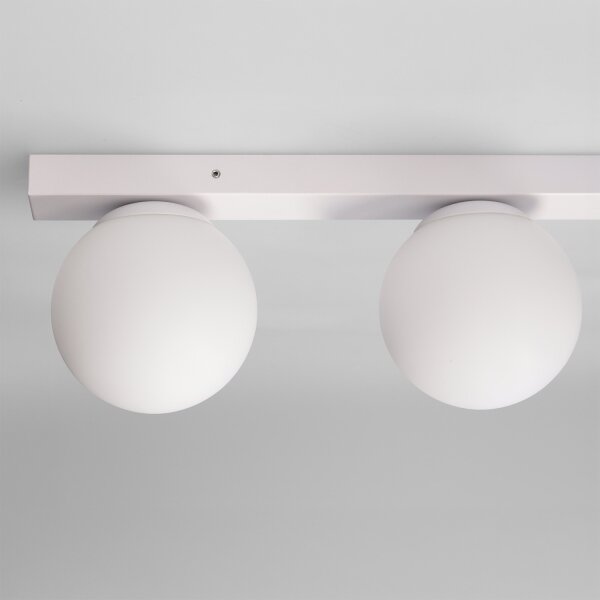 Brilagi - Точково осветително тяло SELE BALL 1xGU10/30W/230V + 2xG9/10W бяло