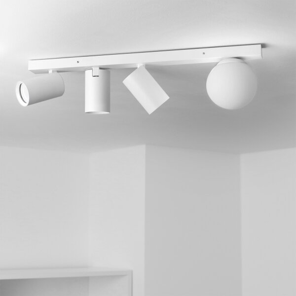 Brilagi - Точково осветително тяло SELE BALL 3xGU10/30W/230V + 1xG9/10W бяло