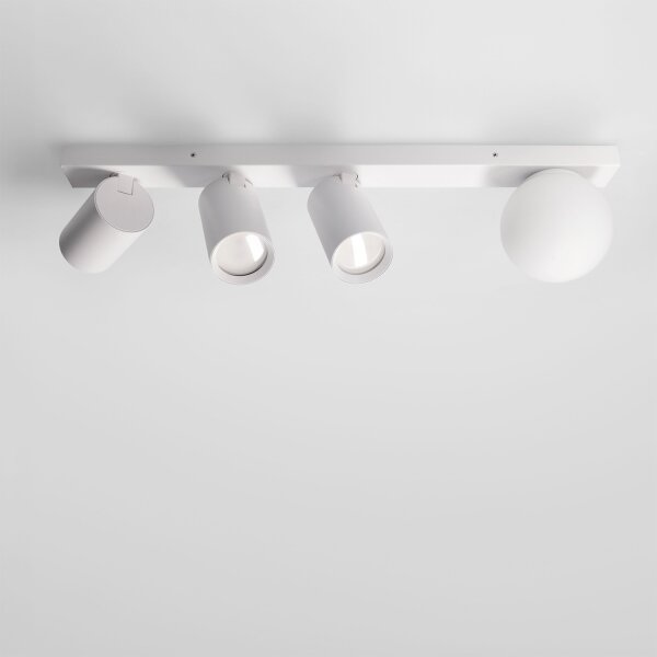 Brilagi - Точково осветително тяло SELE BALL 3xGU10/30W/230V + 1xG9/10W бяло
