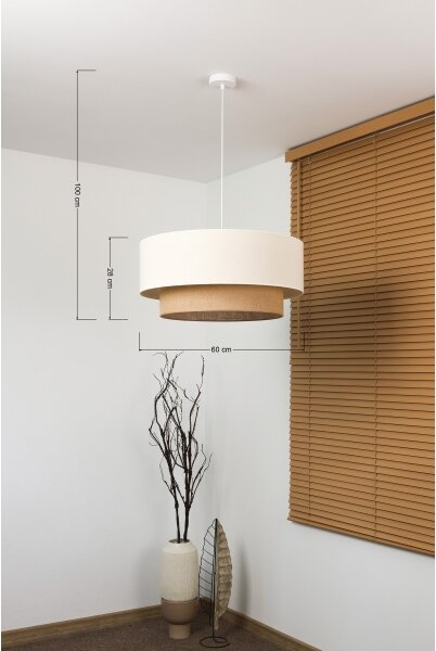 Brilagi - LED полилей на кабел BOHO STYLE 3xE27/15W/230V пр. 60 см