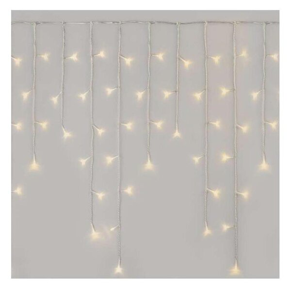 LED външна гирлянда 300 LED/8 режима, 10 m, IP44, топла бяла + дистанционно управление