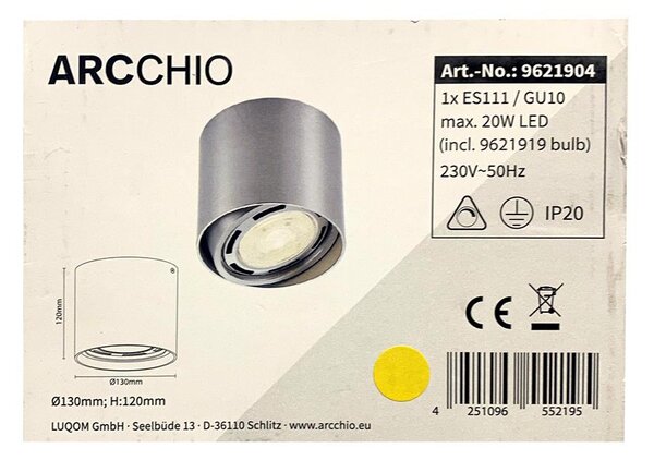 Arcchio - LED Спот ROSALIE 1xGU10/ES111/11,5W/230V