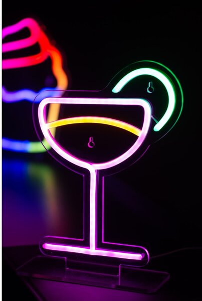 LED неонова светлинна декорация 5 W Cocktail – Leitmotiv