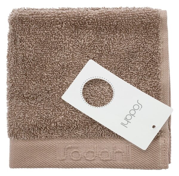Кафява памучна кърпа от тери 30x30 cm Comfort – Södahl