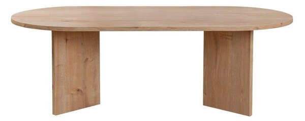 Масичка за кафе с дъбов декор в естествен цвят 60x119 cm Sable – Kalune Design