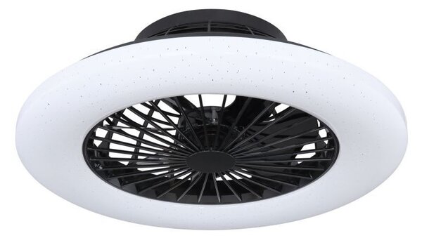 Globo 03628B - LED Димируем плафон с вентилатор LED/30W/230V + д.у