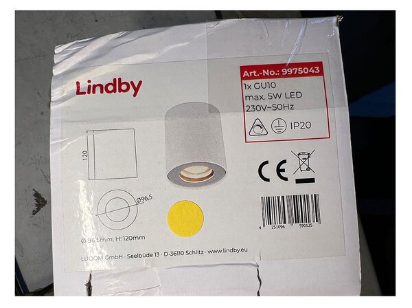 Lindby - Спот LARON 1xGU10/5W/230V