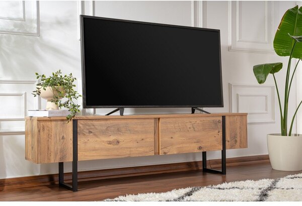 Маса за телевизор с боров декор в естествен цвят 180x50x29,5 cm Serenity – Kalune Design