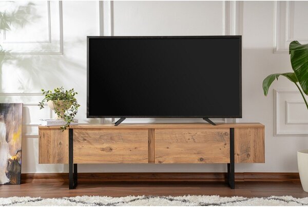 Маса за телевизор с боров декор в естествен цвят 180x50x29,5 cm Serenity – Kalune Design