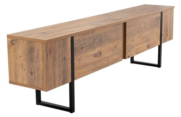 Маса за телевизор с боров декор в естествен цвят 180x50x29,5 cm Serenity – Kalune Design
