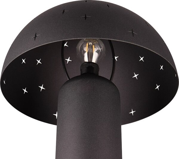 Reality - Настолна лампа SETA 1xE14/28W/230V черна