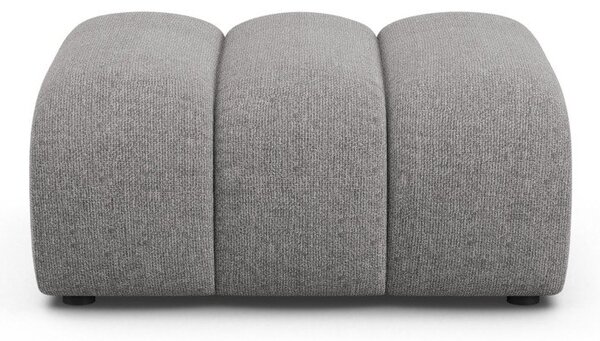 Сива шенилова табуретка Lupine – Micadoni