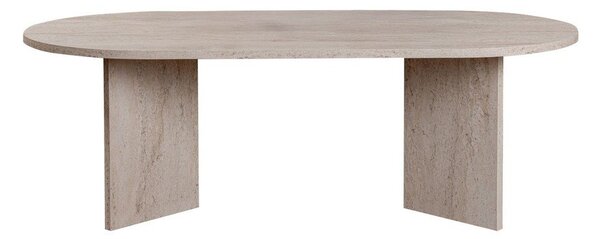 Бежова полугланцова масичка за кафе 60x119 cm Sable – Kalune Design