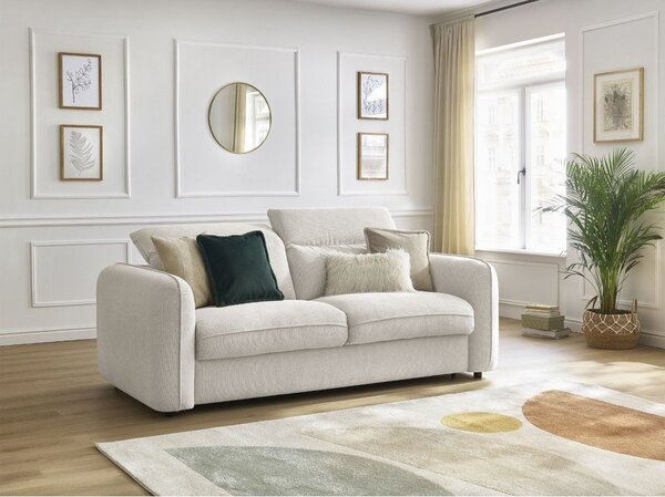 Бял диван 216 cm Achille – Bobochic Paris