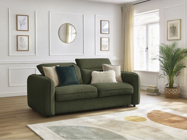 Зелен диван 236 cm Achille – Bobochic Paris