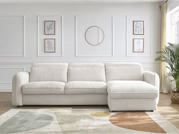 Бял ъглов диван Achille – Bobochic Paris