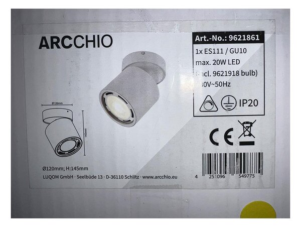 Arcchio - LED Спот AVANTIKA 1xGU10/ES111/11,5W/230V