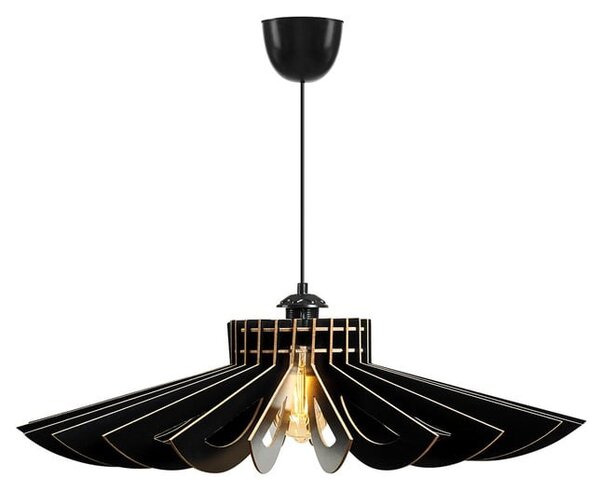 Черно висящо осветително тяло ø 68 cm – Opviq lights