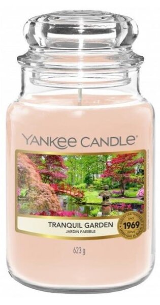 Yankee Candle - Ароматна свещ TRANQUIL GARDEN голяма 623 гр 110-150 часа