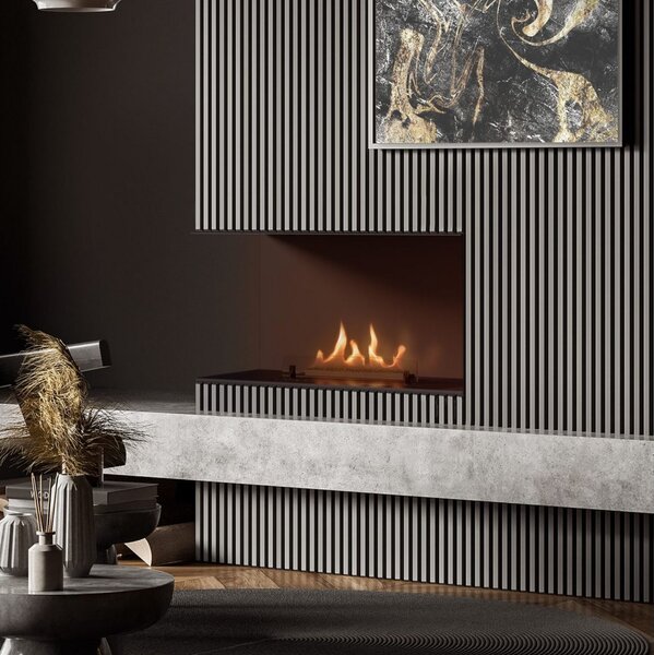 Planika Senso Fireplace BEV- Вграден БИО камина 56,2x75 см 2,5kW + дистанционно управление