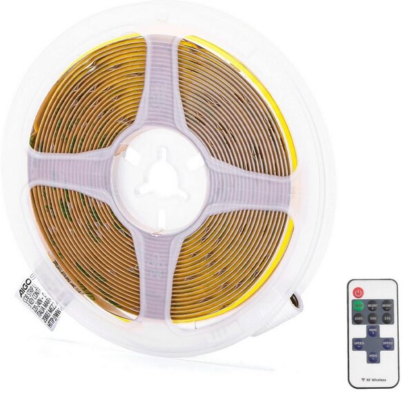 Aigostar - LED Димируема лента 5m LED/36W/24/230V 3000K + д.у