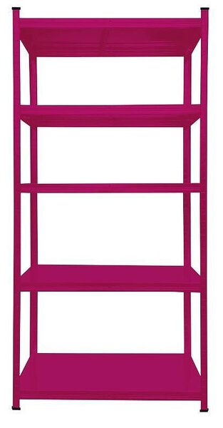 Метален стелаж Popular - 5 рафта, 150 х 75 х 40 cm, различни цветове