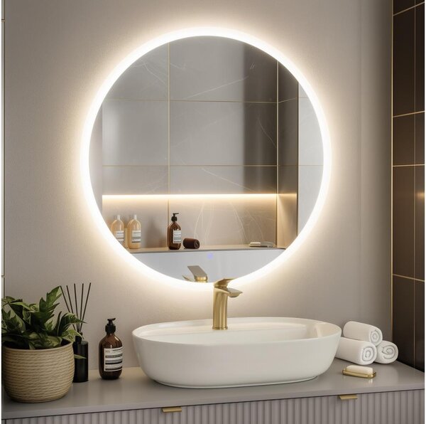 Brilagi - LED огледало за баня CUNEO LED/25W/230V диам. 80 см IP44 CRI 90 димируемо + CCT