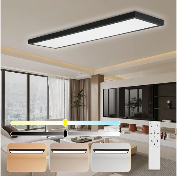 Brilagi-LED Димируема лампа за баня FRAME SMART LED/50W/230V IP44 черен + д.у