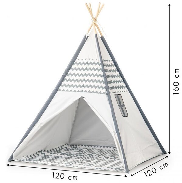 Палатка Teepee, къщичка за игра за деца