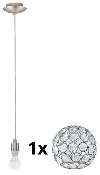Eglo - LED полилей MY CHOICE 1xE14/4W/230V, хром