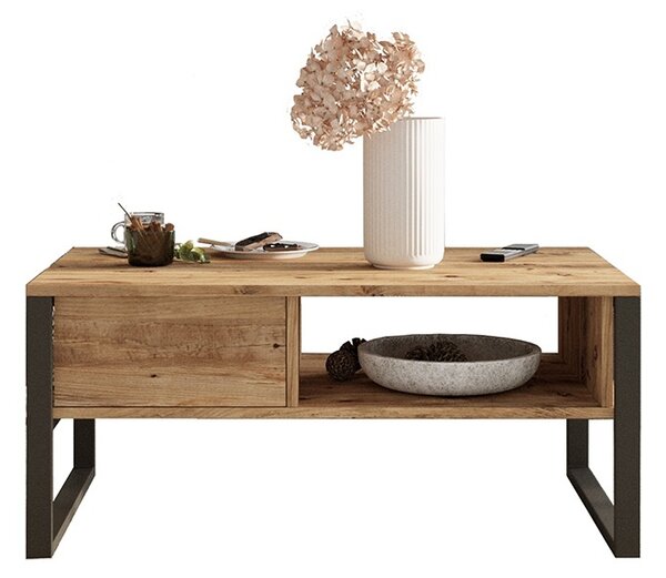 Масичка за кафе Honora Черен 100x60x44.5 см