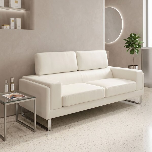 Диван Shea за 3 места Ivory 198x80x87 см