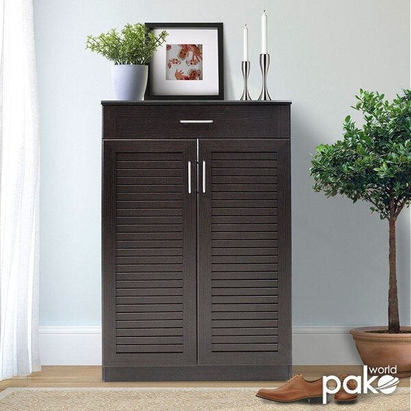 Шкаф за обувки Sante 20 чифта Wenge 80x37x123 см
