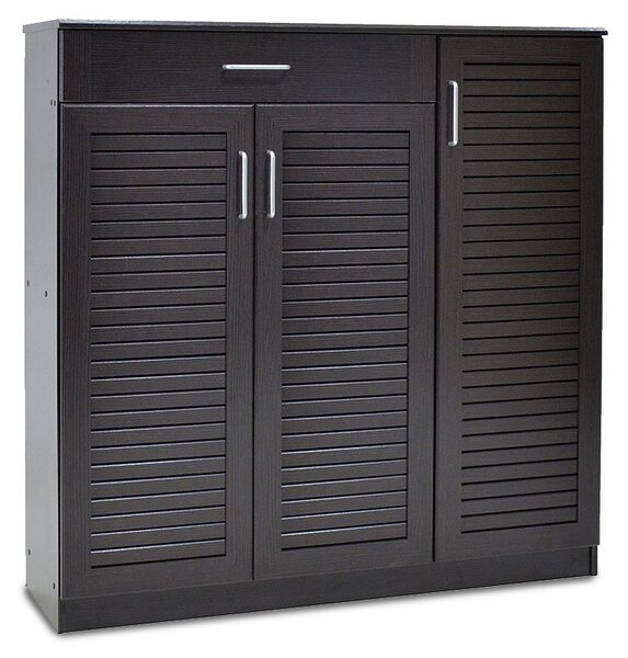 Шкаф за обувки Сантé 30 чифта Венге 120x37x123 см