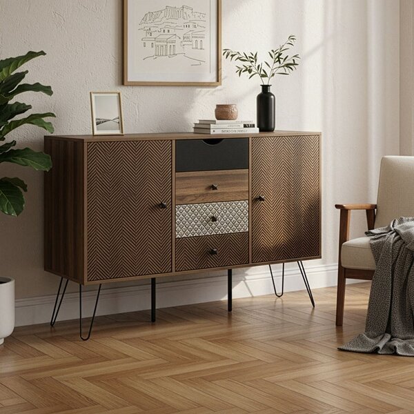 Буфет Boho Орех 122x39.5x86 см