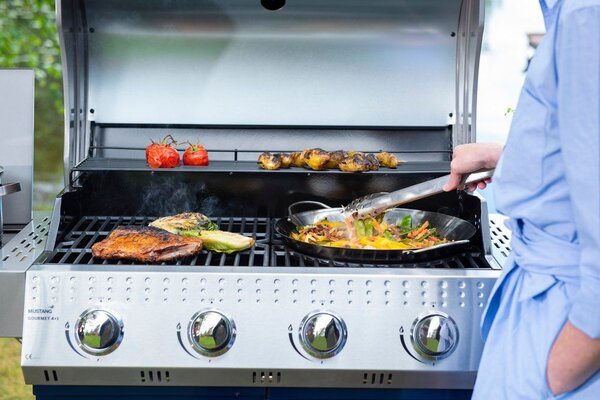 MUSTANG Комплект за BBQ неръждаема стомана - 3 части