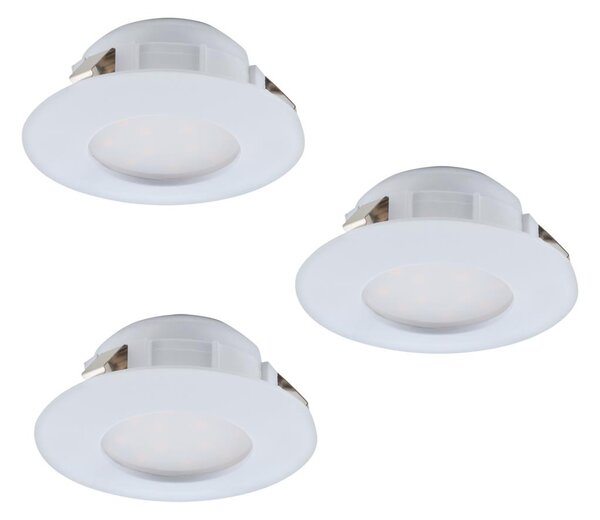 Eglo 95807 - Комплект 3x LED Осветление за окачен таван PINEDA 1xLED/6W/230V