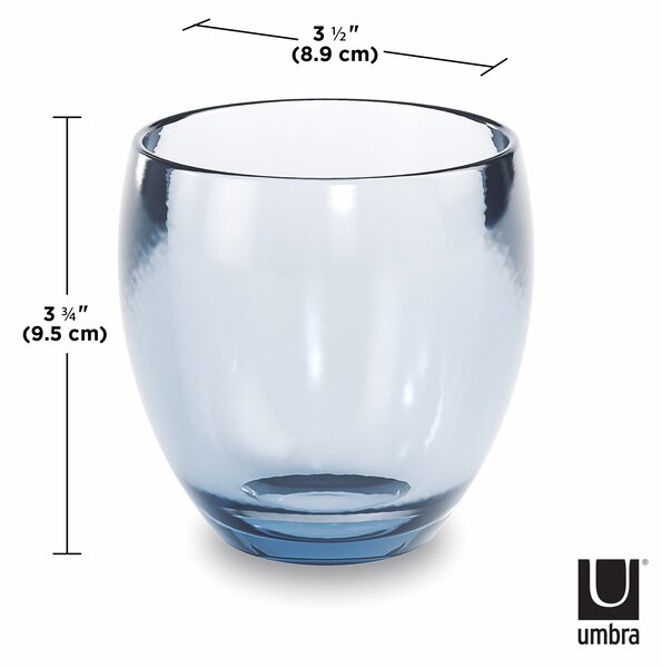 UMBRA Съд за четки за зъби “DROPLET“ - син