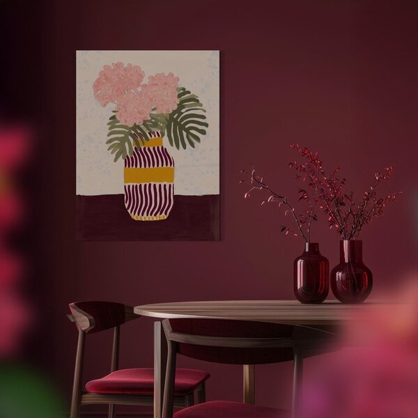Картина 60x80 cm Striped Vase – Styler