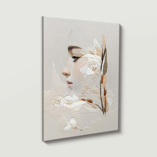 Картина 60x80 cm Stitched Bloom – Styler