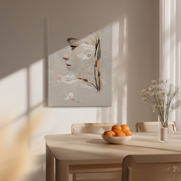 Картина 60x80 cm Stitched Bloom – Styler